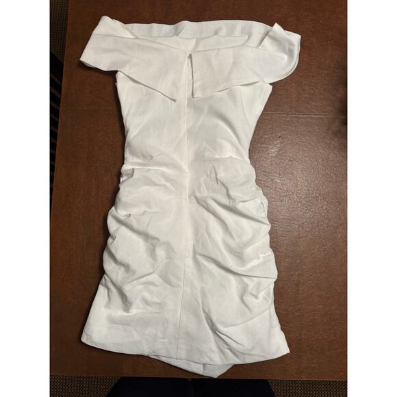 PRINCESS POLLY MARCIA MINI DRESS WHITE size US 2 (new) - Picture 9 of 9